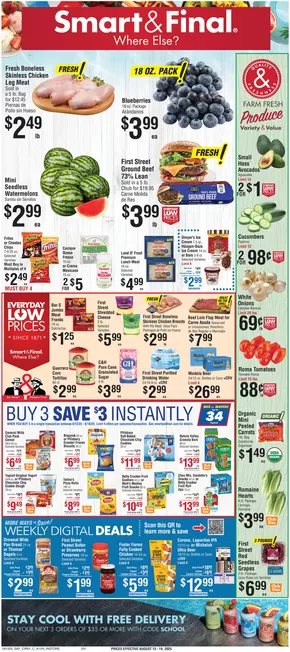 Smart & Final catalogue in Tujunga CA | Discover attractive offers | 2025-08-12T00:00:00.000Z - 2025-08-14T00:00:00.000Z