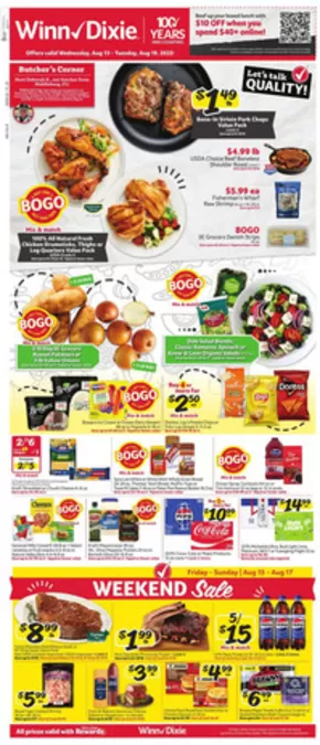 Winn Dixie catalogue in Ellensburg WA | Current bargains and offers | 2025-08-13T00:00:00.000Z - 2025-08-19T00:00:00.000Z