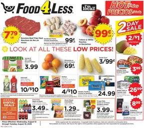 Food 4 Less catalogue in Franklin NC | Current bargains and offers | 2025-08-13T00:00:00.000Z - 2025-08-19T00:00:00.000Z