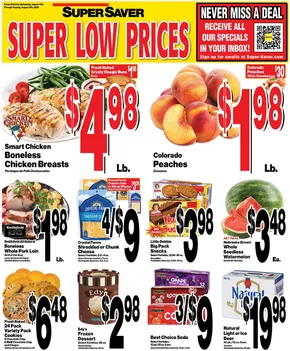 Super Saver catalogue | Our best deals for you | 2025-08-13T00:00:00.000Z - 2025-08-19T00:00:00.000Z