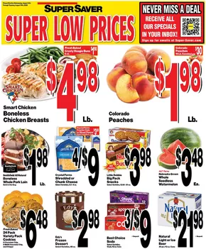Super Saver catalogue in Lincoln NE | Great offer for all customers | 2025-08-13T00:00:00.000Z - 2025-08-19T00:00:00.000Z