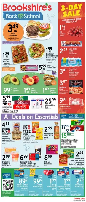 Brookshire's catalogue in Palestine TX | Exclusive deals and bargains | 2025-08-13T00:00:00.000Z - 2025-08-19T00:00:00.000Z