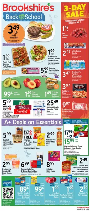 Brookshire's catalogue in Palestine TX | Wide range of offers | 2025-08-13T00:00:00.000Z - 2025-08-19T00:00:00.000Z