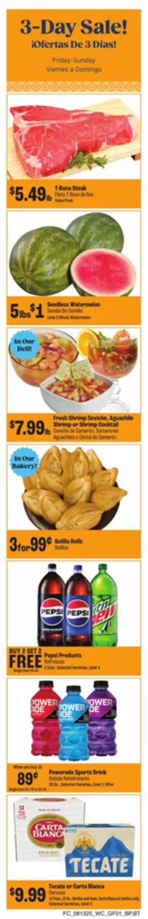 Food City catalogue in Three Rivers MI | Current special promotions | 2025-08-13T00:00:00.000Z - 2025-08-19T00:00:00.000Z