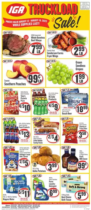 IGA catalogue in Wheatland CA | Discounts and promotions | 2025-08-13T00:00:00.000Z - 2025-08-19T00:00:00.000Z