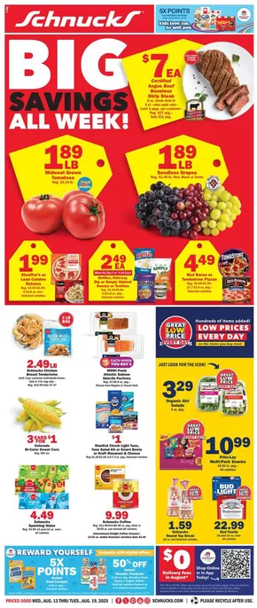 Schnucks catalogue in Collinsville IL | Current special promotions | 2025-08-13T00:00:00.000Z - 2025-08-19T00:00:00.000Z