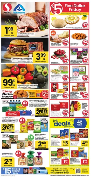 Safeway catalogue in College Place WA | Exclusive deals and bargains | 2025-08-13T00:00:00.000Z - 2025-08-19T00:00:00.000Z