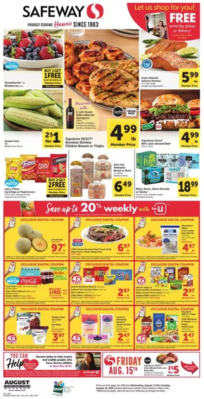 Safeway catalogue | Exclusive bargains | 2025-08-13T00:00:00.000Z - 2025-08-19T00:00:00.000Z