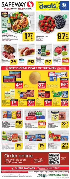 Safeway catalogue | Attractive special offers for everyone | 2025-08-13T00:00:00.000Z - 2025-08-19T00:00:00.000Z