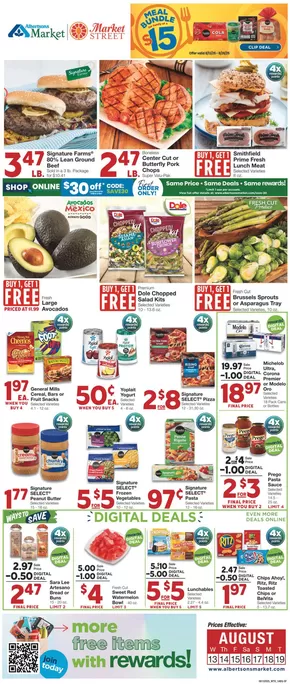 Market Street catalogue in Mansfield TX | Our best bargains | 2025-08-12T00:00:00.000Z - 2025-08-19T00:00:00.000Z