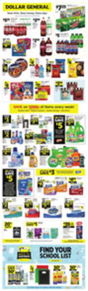 Dollar General catalogue in Clintonville WI | Discounts and promotions | 2025-08-10T00:00:00.000Z - 2025-08-16T00:00:00.000Z