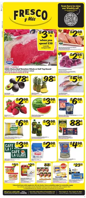 Fresco y Más catalogue in Easton MD | Weekly Circular | 2025-08-13T00:00:00.000Z - 2025-08-19T00:00:00.000Z