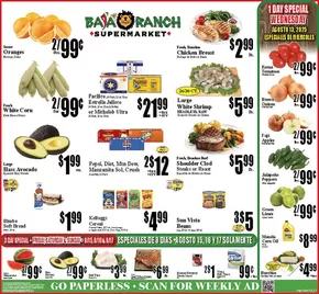 Baja Ranch weekly ad