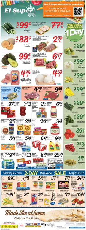 El Super catalogue in San Diego CA | Weekly Ad Savings (08/13/25 - 08/19/25)  | 2025-08-13T00:00:00.000Z - 2025-08-19T00:00:00.000Z
