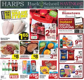 Harp's Market catalogue in Easton MD | Harp's Market weekly ad | 2025-08-13T00:00:00.000Z - 2025-08-19T00:00:00.000Z