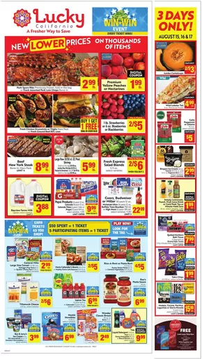 Lucky Supermarkets catalogue in Santa Rosa CA | Weekly | 2025-08-13T00:00:00.000Z - 2025-08-19T00:00:00.000Z