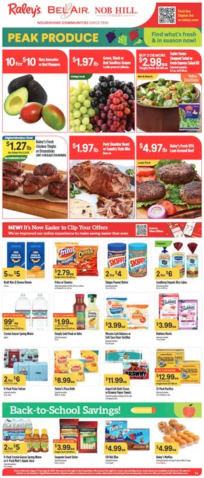 Raley's weekly ad