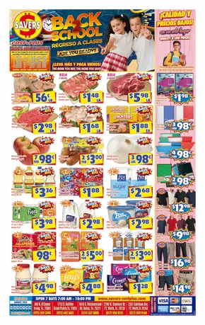 Savers Cost Plus catalogue in Irving TX | Top offers for all bargain hunters | 2025-08-13T00:00:00.000Z - 2025-08-19T00:00:00.000Z