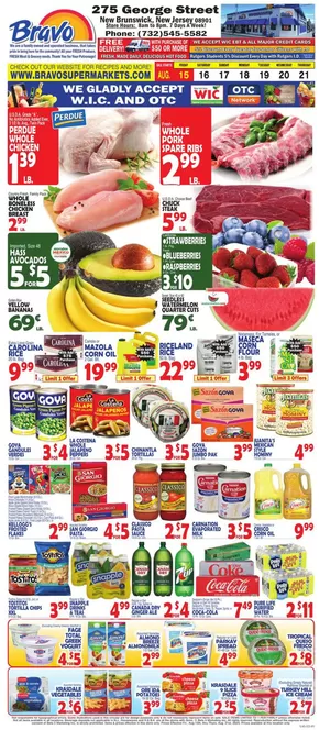 Bravo Supermarkets catalogue in Lake Worth FL | Great offer for bargain hunters | 2025-08-15T00:00:00.000Z - 2025-08-21T00:00:00.000Z