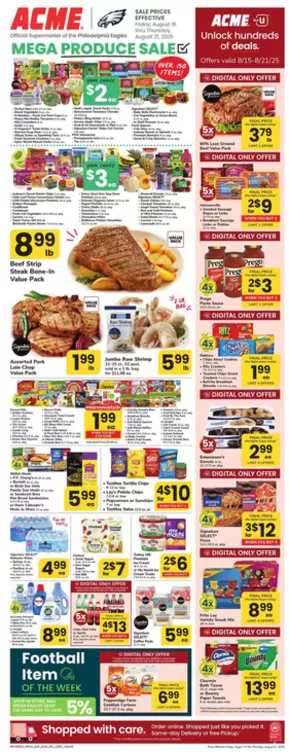 ACME catalogue | Weekly Ad | 2025-08-15T00:00:00.000Z - 2025-08-21T00:00:00.000Z