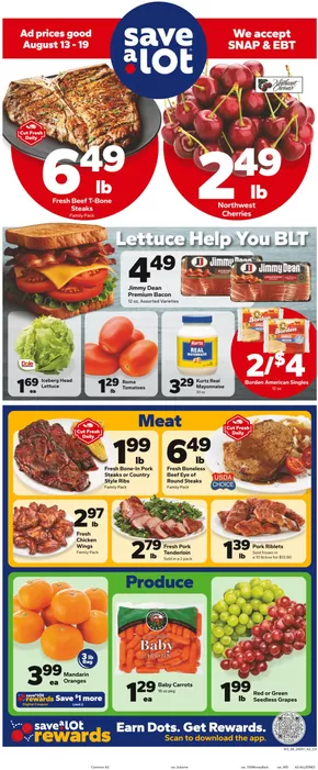 Save a Lot catalogue in Greenfield OH | New offers to discover | 2025-08-13T00:00:00.000Z - 2025-08-19T00:00:00.000Z