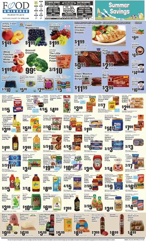 Food Universe catalogue in New York | Current deals and offers | 2025-08-15T00:00:00.000Z - 2025-08-21T00:00:00.000Z