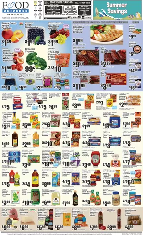 Food Universe catalogue in New York | Our best bargains | 2025-08-15T00:00:00.000Z - 2025-08-21T00:00:00.000Z