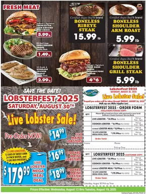 Sullivan's Foods  catalogue in Princeton IL | Our best deals for you | 2025-08-16T00:00:00.000Z - 2025-08-19T00:00:00.000Z