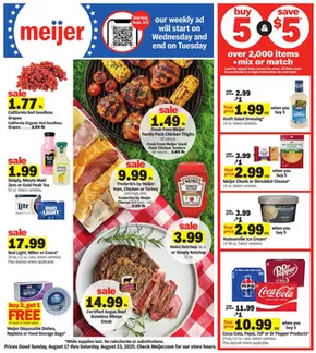 Meijer catalogue in Orlando FL | Current bargains and offers | 2025-08-17T00:00:00.000Z - 2025-08-23T00:00:00.000Z