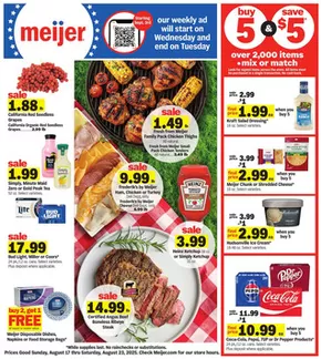 Meijer catalogue in Salix PA | Current bargains and offers | 2025-08-17T00:00:00.000Z - 2025-08-23T00:00:00.000Z