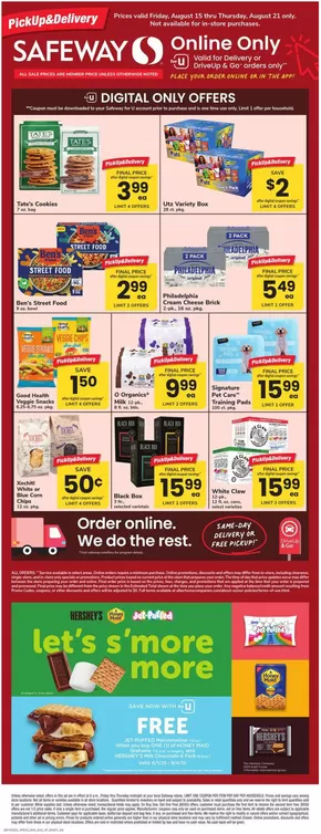 Safeway catalogue in Tysons Corner VA | Save now with our deals | 2025-08-15T00:00:00.000Z - 2025-08-21T00:00:00.000Z