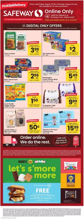 Safeway catalogue | Current deals and offers | 2025-08-15T00:00:00.000Z - 2025-08-21T00:00:00.000Z
