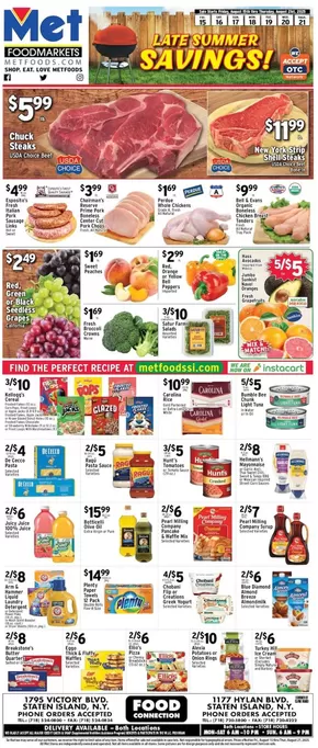 Met Foodmarkets catalogue | Offers for bargain hunters | 2025-08-15T00:00:00.000Z - 2025-08-21T00:00:00.000Z
