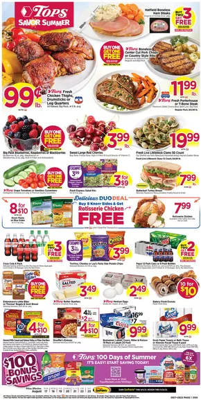 Tops catalogue in Princeton WV | Weekly Specials | 2025-08-17T00:00:00.000Z - 2025-08-23T00:00:00.000Z