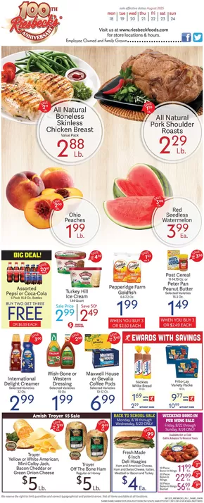 Riesbeck catalogue in Mount Vernon WA | Great offer for bargain hunters | 2025-08-18T00:00:00.000Z - 2025-08-24T00:00:00.000Z