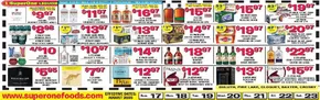 Super One Foods catalogue in Philadelphia PA | Liquor Ad Savings | 2025-08-08T00:00:00.000Z - 2025-08-23T00:00:00.000Z