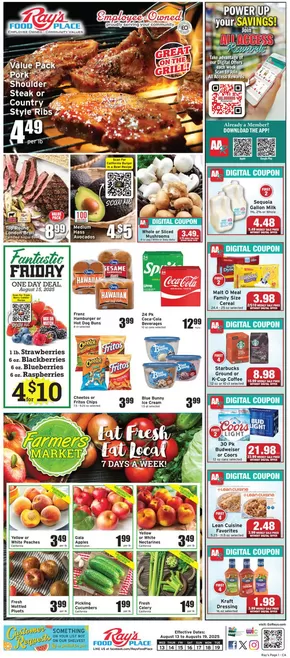 Ray's Food catalogue in Roseburg OR | Top deals and discounts | 2025-08-13T00:00:00.000Z - 2025-08-19T00:00:00.000Z