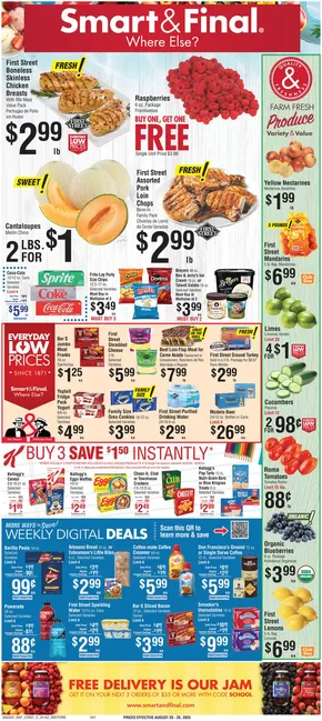 Smart & Final catalogue in North Las Vegas NV | Attractive special offers for everyone | 2025-08-19T00:00:00.000Z - 2025-08-21T00:00:00.000Z