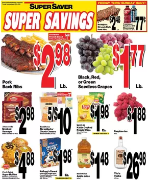 Super Saver catalogue in Lincoln NE | Special offers for you | 2025-08-20T00:00:00.000Z - 2025-08-26T00:00:00.000Z