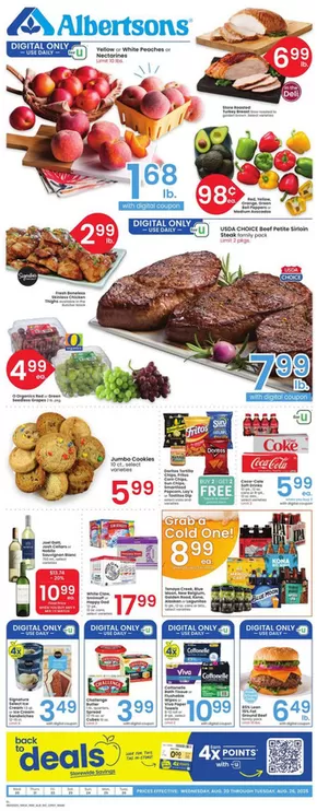 Albertsons catalogue in Williston ND | Top offers for smart savers | 2025-08-20T00:00:00.000Z - 2025-08-26T00:00:00.000Z