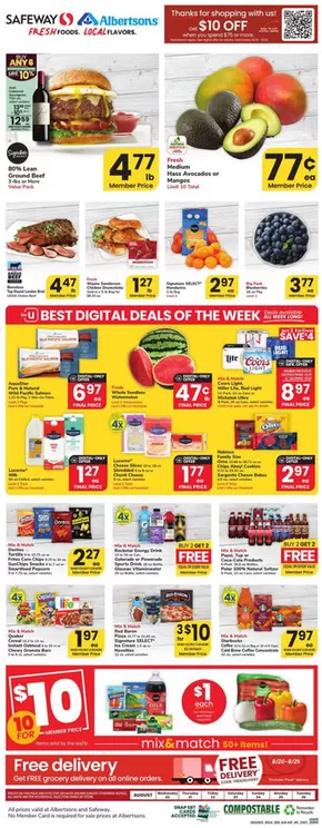 Great discounts on selected products