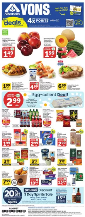 Albertsons catalogue in Blythe CA | Current bargains and offers | 2025-08-20T00:00:00.000Z - 2025-08-26T00:00:00.000Z