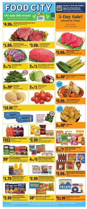 Food City catalogue in Tucson AZ | Discounts and promotions | 2025-08-20T00:00:00.000Z - 2025-08-26T00:00:00.000Z