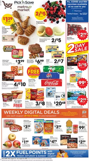 Pick'n Save catalogue in Kimberly WI | Weekly Ad | 2025-08-20T00:00:00.000Z - 2025-08-26T00:00:00.000Z