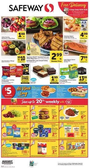 Safeway catalogue | Top offers for smart savers | 2025-08-20T00:00:00.000Z - 2025-08-26T00:00:00.000Z