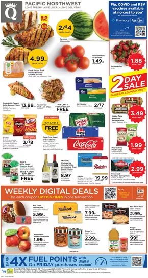 QFC catalogue in Seattle WA | Exclusive bargains | 2025-08-20T00:00:00.000Z - 2025-08-26T00:00:00.000Z
