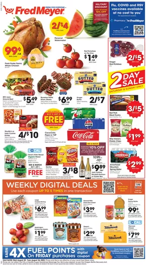 Fred Meyer catalogue in Maplewood MO | Save now with our deals | 2025-08-20T00:00:00.000Z - 2025-08-26T00:00:00.000Z