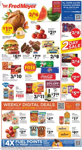 Fred Meyer catalogue in Mount Pleasant MI | Exclusive bargains | 2025-08-20T00:00:00.000Z - 2025-08-26T00:00:00.000Z