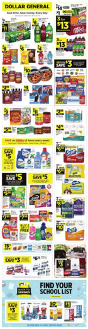 Dollar General catalogue in Dixon IL | Exclusive bargains | 2025-08-17T00:00:00.000Z - 2025-08-23T00:00:00.000Z