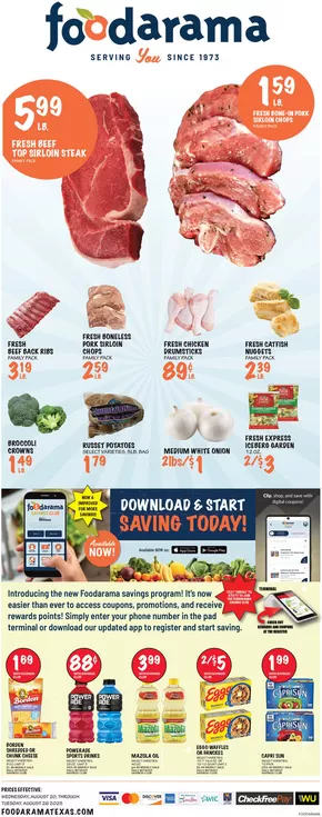 Foodarama weekly ad